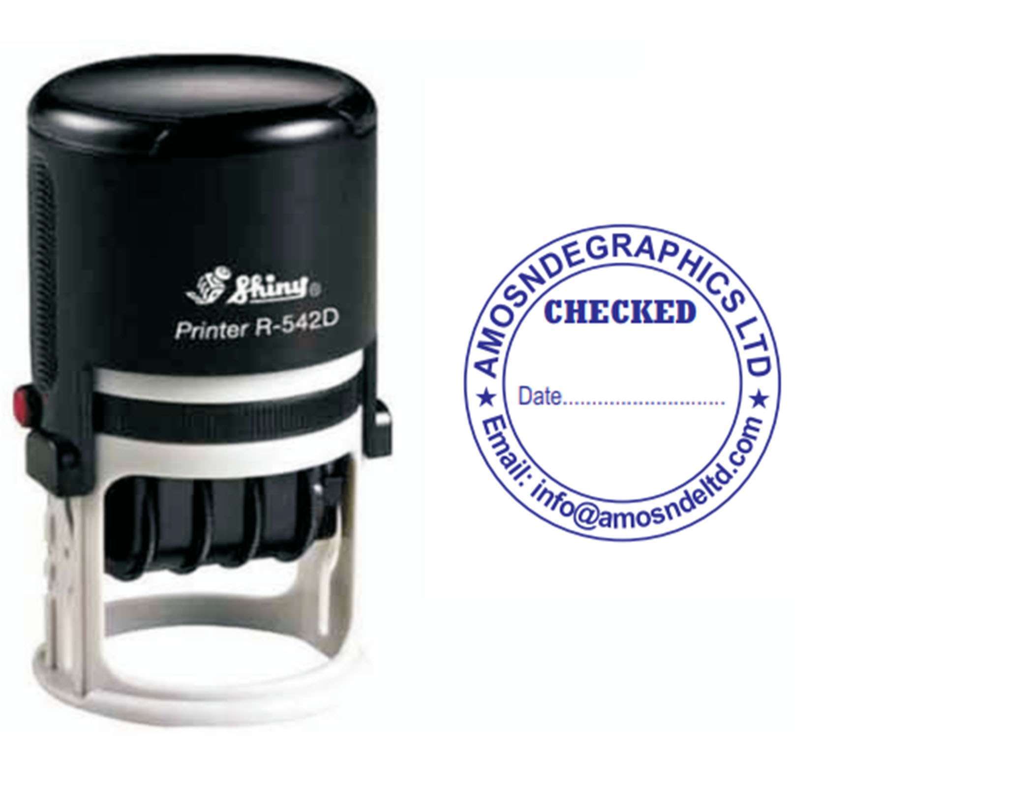 Round Rubber Stamp Round Rubber Stamp