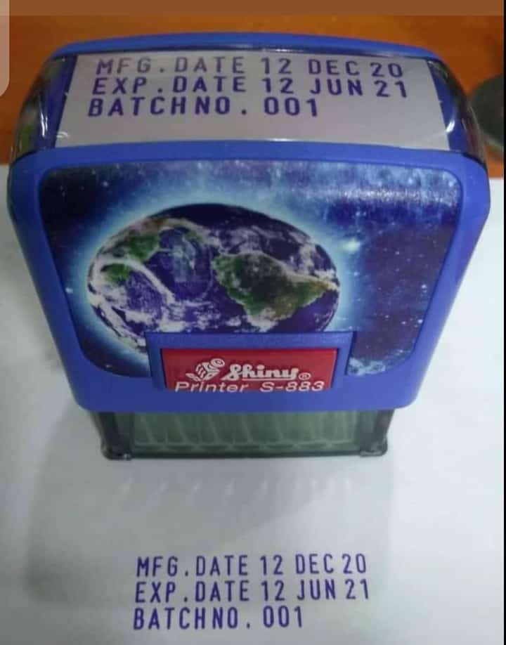 Expiry Date Stamp Expiry Date Stamp