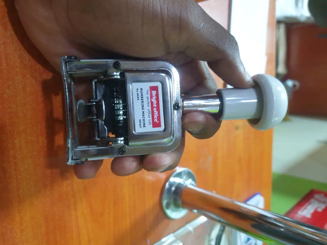 Page Numbering Stamp Serial Stamp