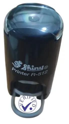 Small Self-Ink Rubber Stamp Small Self inking Rubber Stamp Customised with your detail