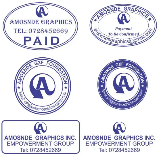 Online Stamp E-Stamp Logo Online E stamp for officiating documents